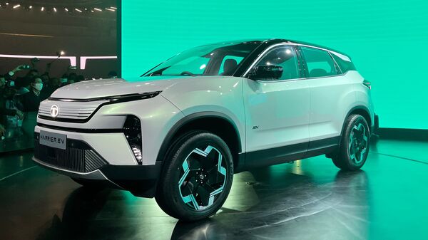 The Tata Harrier EV is scheduled to go on sale in India in 2024, which will attempt to further expand the brand's success in the electric SUV segment paved by the Tata Nexon EV.