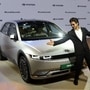 Hyundai Ioniq 5 made its India entry officially after being launched at the Auto Expo by Bollywood actor Shahrukh Khan.