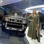 A special-edition Maruti Suzuki Jimny is on display at the company pavilion at Auto Expo 2023.