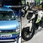 Toyota and Maruti Suzuki showcased their four-wheelers that could run on ethanol-blended petrol. Manufacturers like Hero MotoCoro, Bajaj, Yamaha and TVS showcased their ethanol-powered two-wheelers.