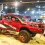 The Toyota Hilux Extreme Off-Road concept has a towering presence at the Auto Expo 2023