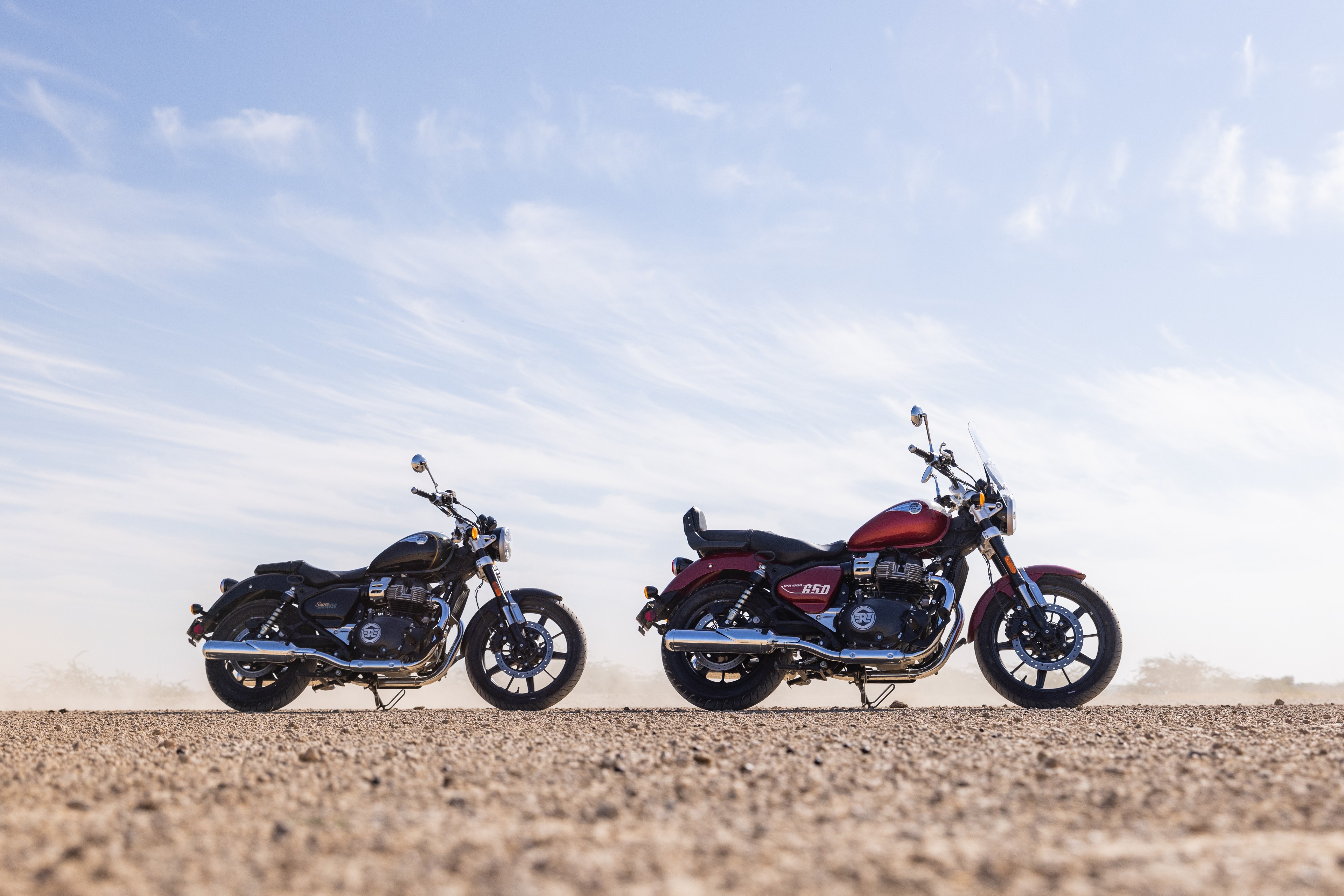 The Grand Tourer gets a longer seat and pillion back rest, as well as a windshield The Grand Tourer gets a longer seat and pillion back rest, as well as a windshield