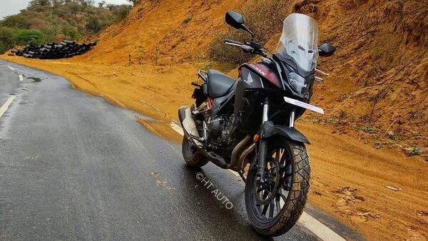 Honda CB500X launches in 2021 and is sold through BigWing dealers.  Stores have yet to receive new stock (Image credit: HT Auto/Prashant Singh)