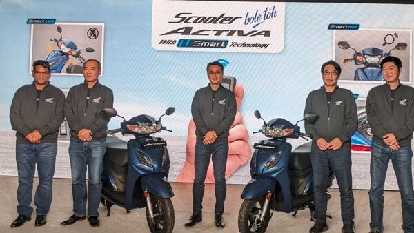 The Honda Activa H-Smart is based on the sixth-generation model.