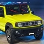 Maruti Jimny gets a boxy profile, complete with circular head light units and vertical slat grille