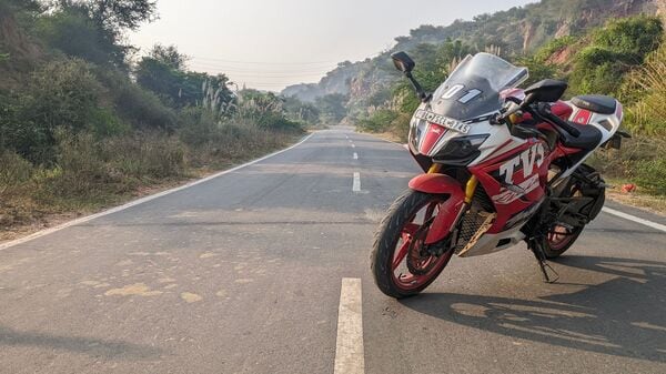 File photo of TVS Apache RR 310 used for representation only