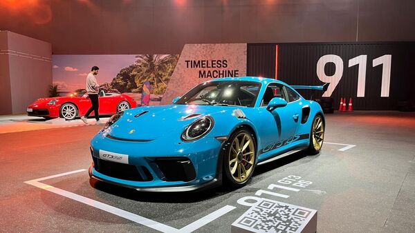 Porsche also introduced the GT3 RS version of the 911.