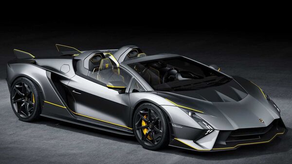 The Lamborghini Autentica is based on the Lamborghini Aventador and blends design cues from several other models that draw power from the V12 engine.
