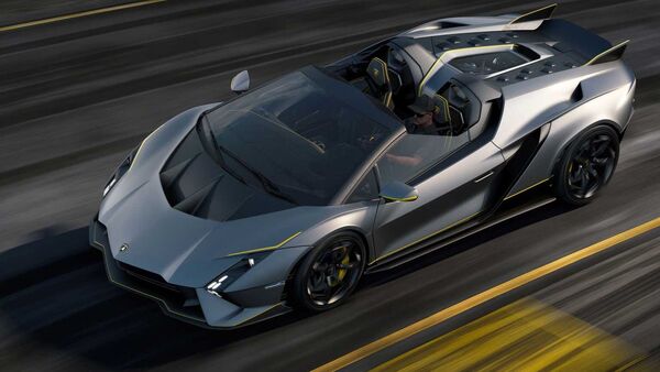 Lamborghini Autentica se presenta como la máquina descapotable de la marca italiana de superdeportivos que rinde tributo al motor V12 antes de que finalice el viaje.