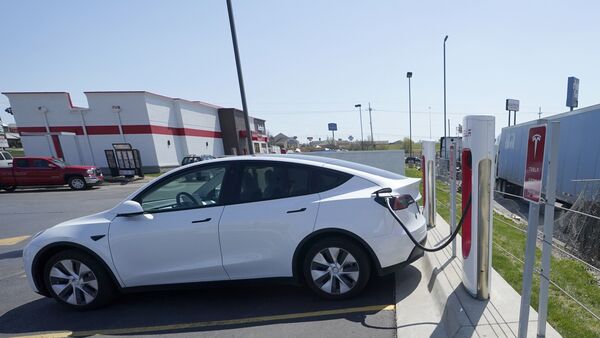 Positive consumer sentiment has played a key role in the growth of electric vehicle sales in India.  (Associated Press)
