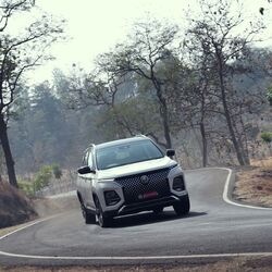 The new Hector is instantly recognisable as the latest from MG because of that mammoth grille up front.