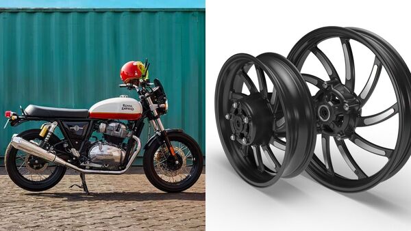 The Interceptor 650 and Continental GT 650 could be fitted with alloy wheels in a few weeks (pictures are for demonstration purposes)