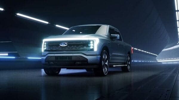 Ford F-150 Lightning electric pickup truck is one of the most popular EVs in the US market. (Ford)