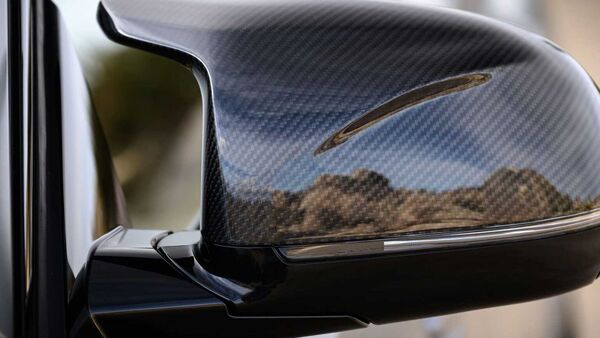The SUV gets carbon fibre trims at different places like mirror caps, inside the cabin. The SUV gets carbon fibre trims at different places like mirror caps, inside the cabin.