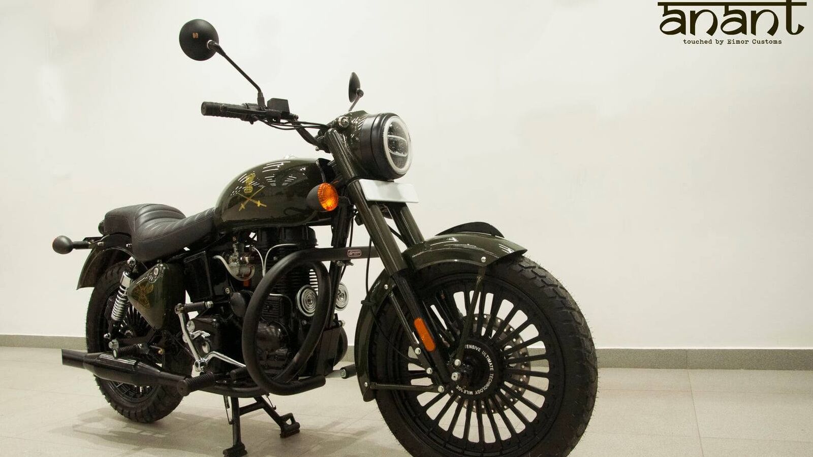 Bullet 350 deals fauji colour