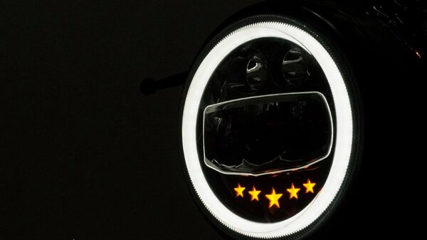 There is a new after-market LED headlamp with Daytime Running Lamp and stars embedded into it. There is a new after-market LED headlamp with Daytime Running Lamp and stars embedded into it.