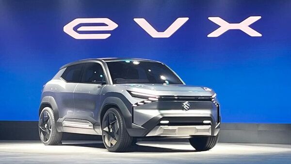 The Maruti Suzuki EVX was unveiled at Auto Expo 2023 as the brand's first electric concept car.