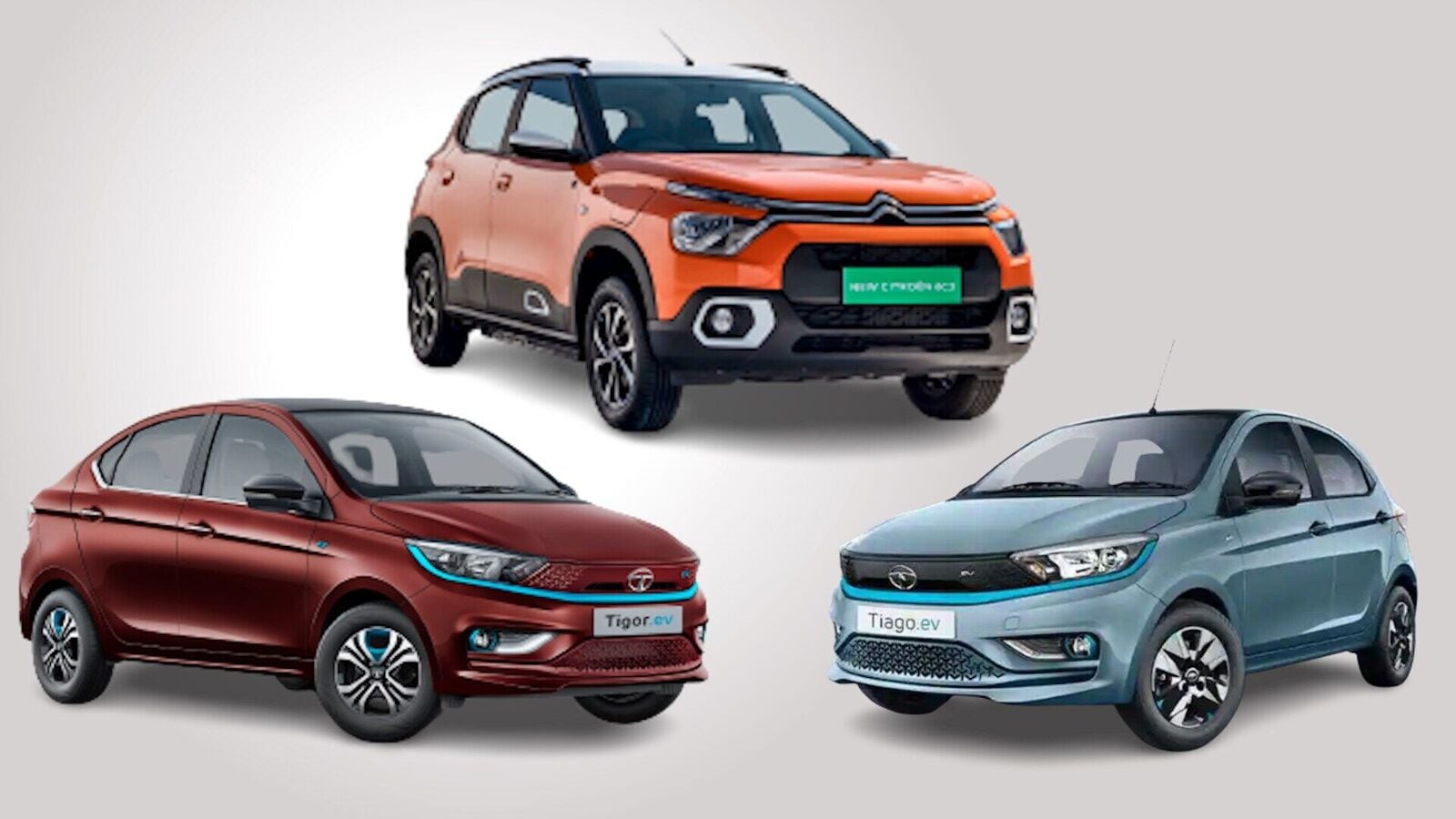 Citroen EC3 vs Tiago EV, Tigor EV Which affordable EV suits your