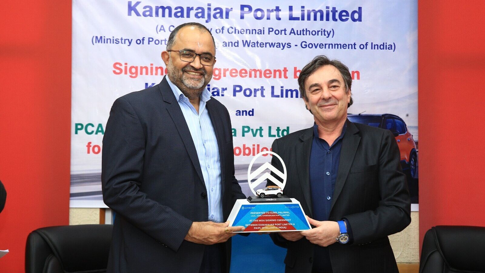Citroën partners with Tamil Nadu's Kamarajar Port for C3 exports ...