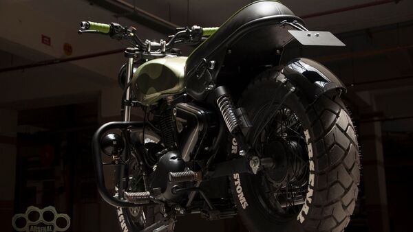 The motorcycle does not get any modifications to the engine except for the new exhaust system. The motorcycle does not get any modifications to the engine except for the new exhaust system.