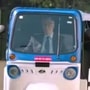 Microsoft co-founder and philanthropist Bill Gates shared a video in which he is seen driving a Mahindra Treo electric three-wheeler.