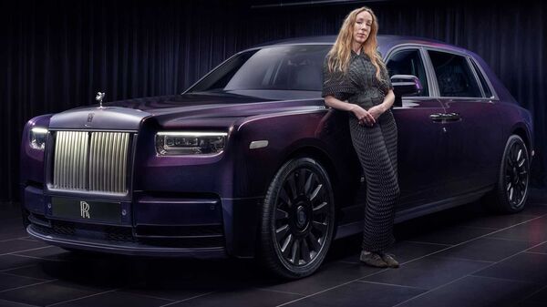 The Rolls Royce Phantom Syntopia was designed in collaboration with Dutch fashion designer Iris van Herpen.