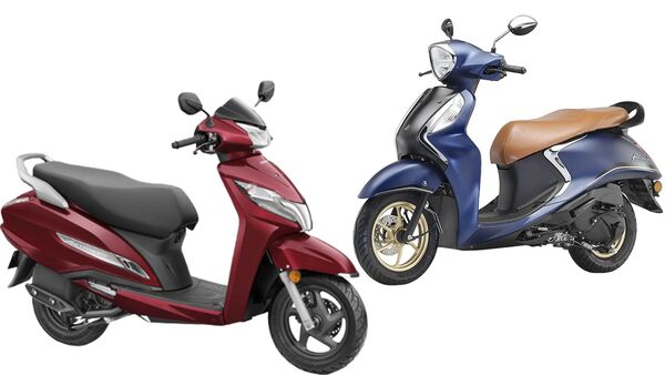 Both scooters are powered by a 125 cc engine with a silent start system.