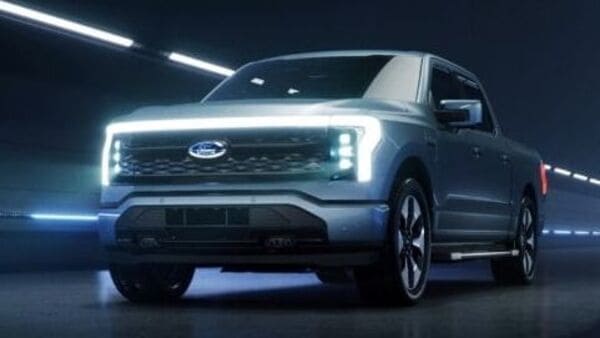 The Ford F-150 Lightning electric pickup has received more than 160,000 reservations.  (Ford)