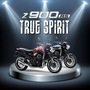 Kawasaki is offering Z900RS in two colour schemes. 