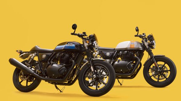 The two new colour schemes of Continental GT 650.