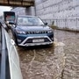 Commuters wade on waterlogged Bengaluru-Mysuru Expressway at Ramanagar, outskirts of Bengaluru. (PTI)