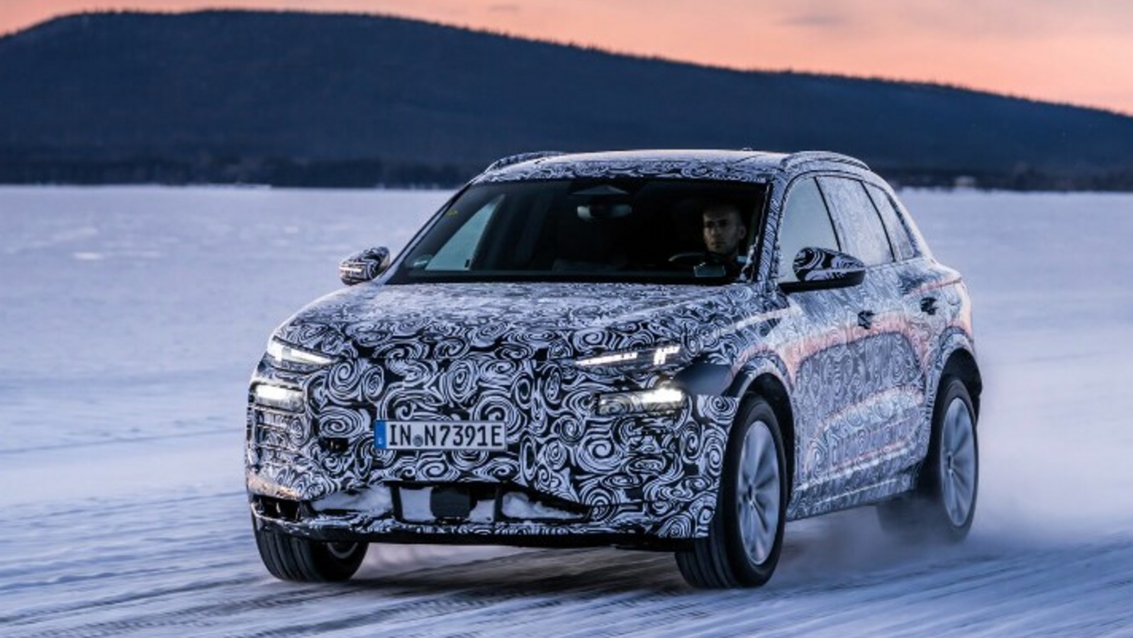 Electric audi suv