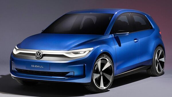 Sporty and high-performance versions of Volkswagen's Polo-sized production ID.2 electric hatchback can be had with GTI or GTX badges.