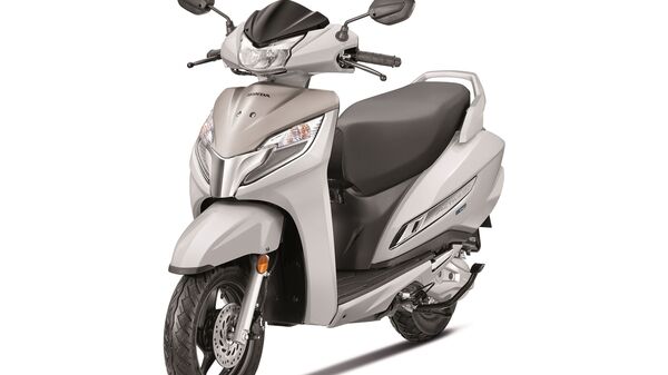 Check out the 2023 Honda Activa 125 in a Pearl White paint scheme.