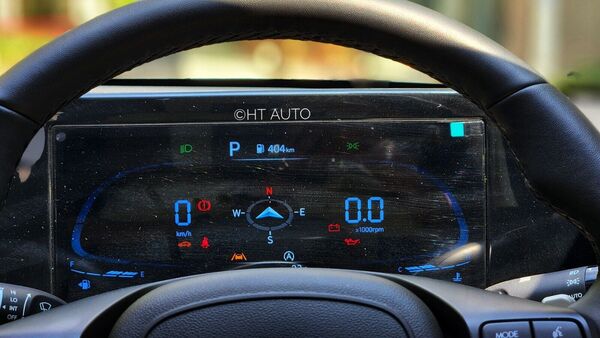 The all-digital driver display is what has already been seen on newer Hyundai models. The all-digital driver display is what has already been seen on newer Hyundai models.