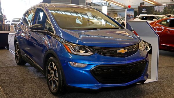 GM's future electric vehicles will feature a new infotainment system co-designed with Google.  (Associated Press)