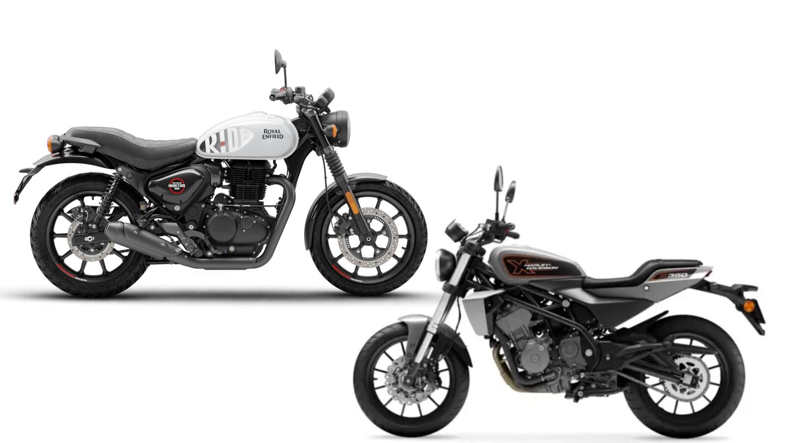 Specification Comparison Harley Davidson X350 Vs Royal Enfield Hunter