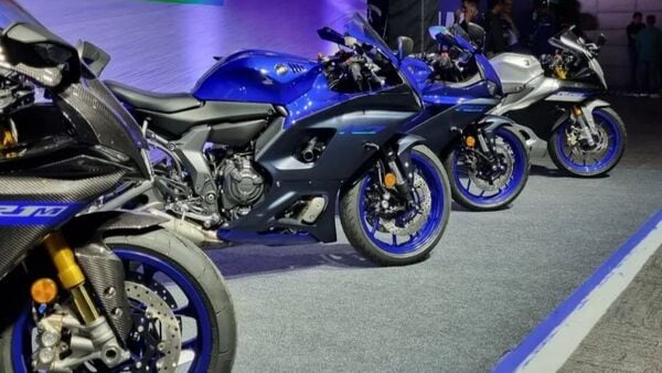 Yamaha recently showed off its high-end motorcycles to dealers.  (Photo credit: Instagram/travence_yamaha)