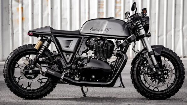 Neev Motorcycles has made cosmetic and mechanical changes to this Royal Enfield Continental GT 650. 