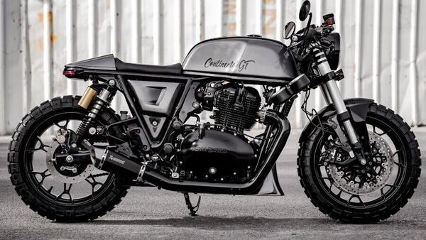 This customized Royal Enfield Continental GT 650 will grab your