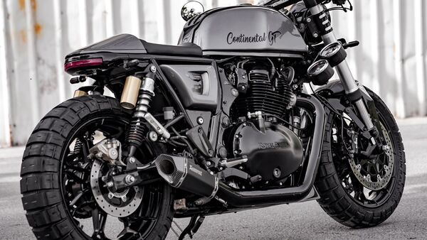This personalized Royal Enfield Continental GT 650 will seize your consideration