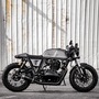 Neev Motorcycles made cosmetic as well as mechanical changes to this Royal Enfield Continental GT 650. 