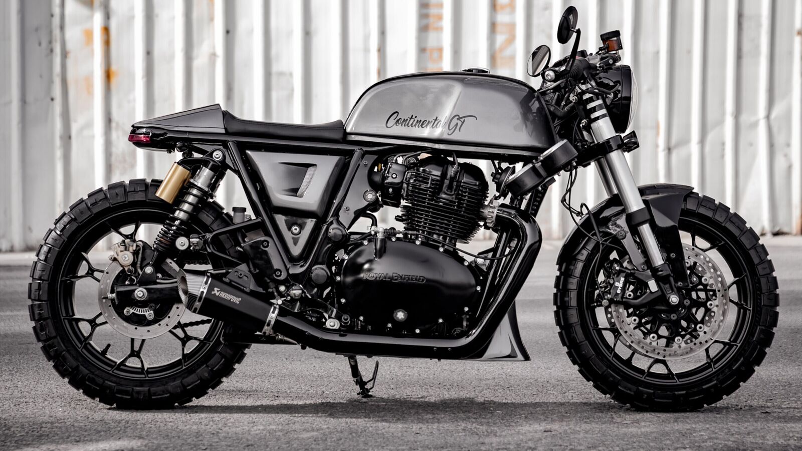 Royal Enfield Continental Gt 650 Exhaust AJIV Royal Enfield Continental Gt 650 Exhaust AJIV