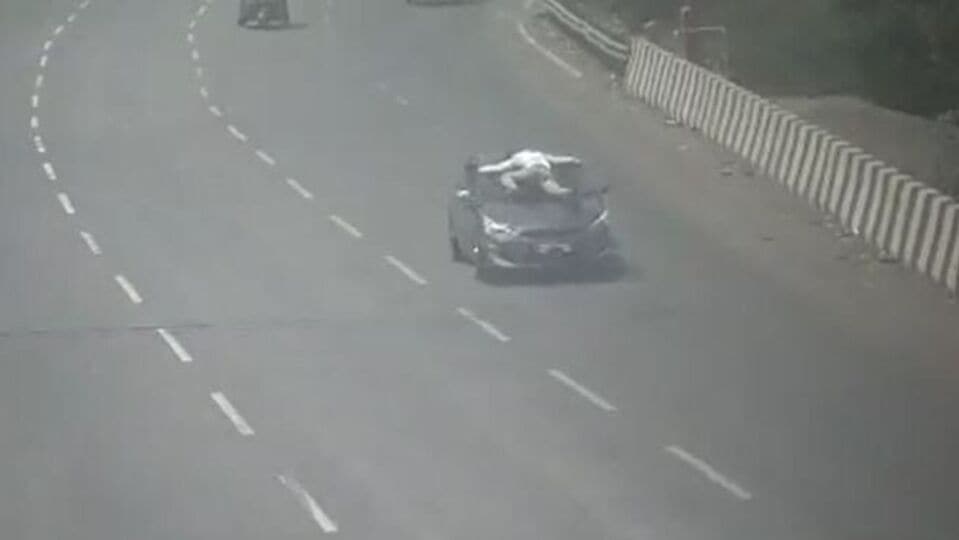 Mumbai traffic cop dragged on car bonnet for straight 20 km; driver ...