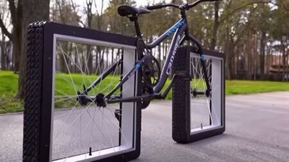 Square-wheeled bicycle? Yes, re-tooling of a machine can do wonders ...