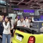 Screengrab from the video shot at BMW MINI pavilion at Shanghai Auto Show where Chinese nationals were refused free ice cream distributed by the carmaker, but entertained a foreigner moments later.