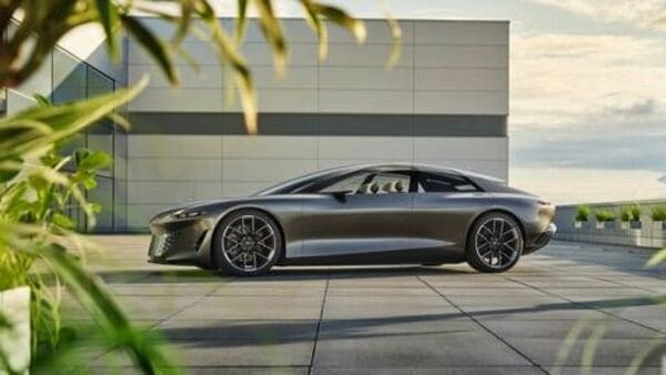 The upcoming Audi A8 EV is expected to be based on the Audi Grandsphere concept (pictured) design language.  (Audi)