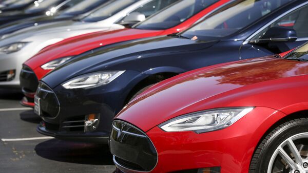 A file photo of Tesla's Model S electric car.  (Reuters)