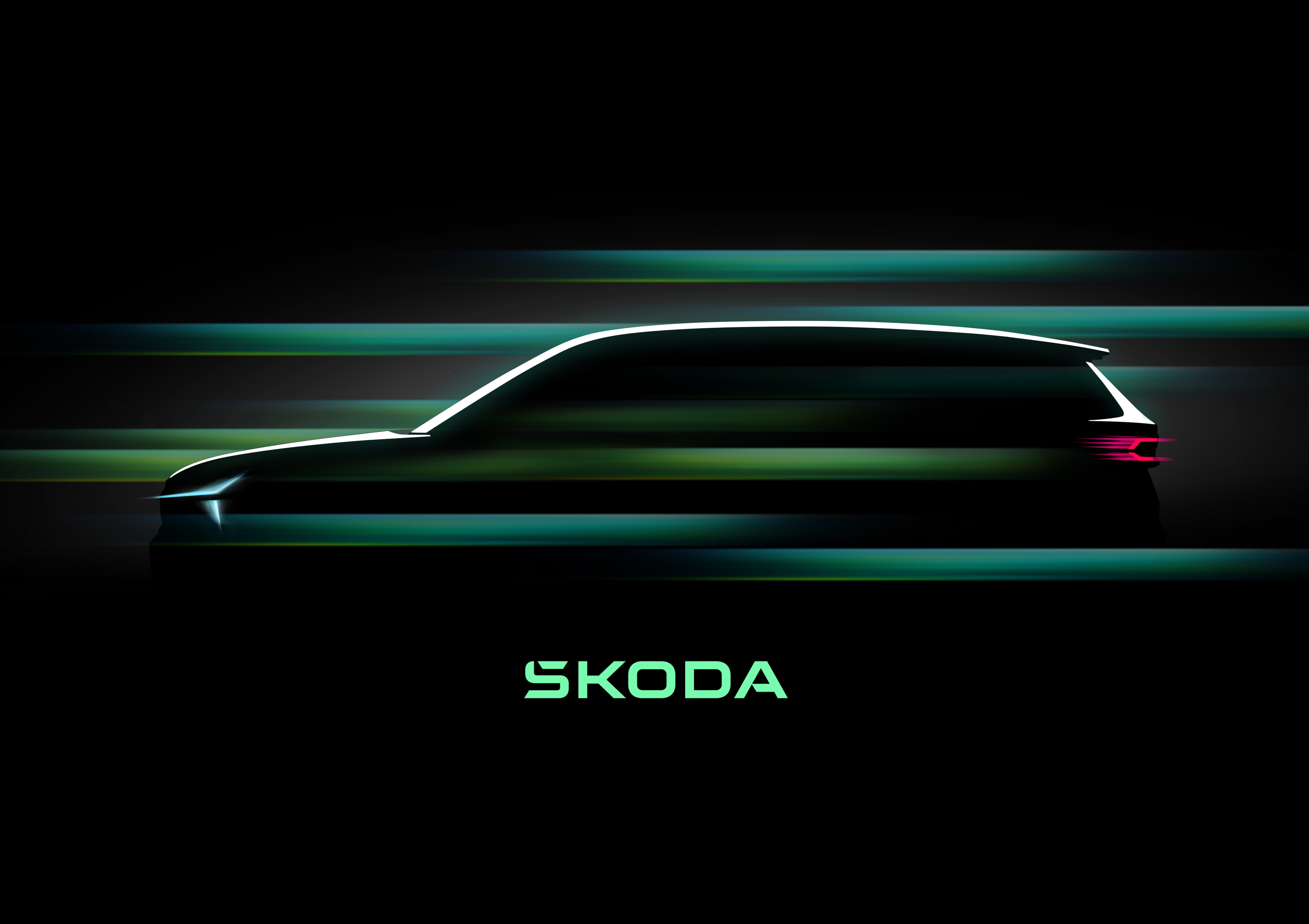 The 2024 Skoda Kodiaq teaser promises a sharper look and a new signature LED DRL The 2024 Skoda Kodiaq teaser promises a sharper look and a new signature LED DRL