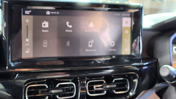 The cabin gets a 10-inch touchscreen infotainment system that supports Android Auto, Apple CarPlay and gets connected car technology. There are five USB ports that support fast charging. The cabin gets a 10-inch touchscreen infotainment system that supports Android Auto, Apple CarPlay and gets connected car technology. There are five USB ports that support fast charging.